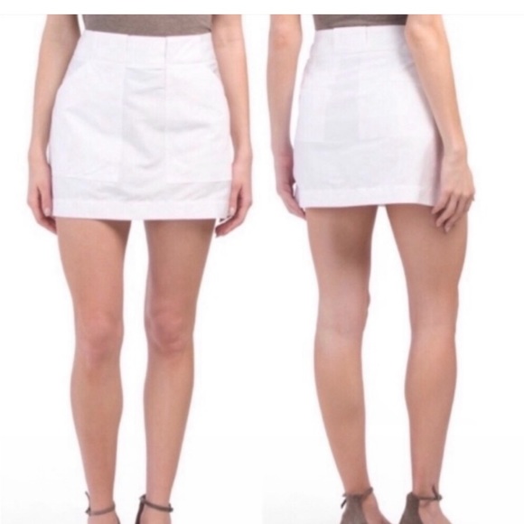 Rag & Bone white mini skirt, size 8, NWT - Picture 2 of 4